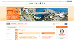 Desktop Screenshot of comune.gaglianodelcapo.le.it