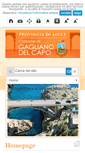 Mobile Screenshot of comune.gaglianodelcapo.le.it